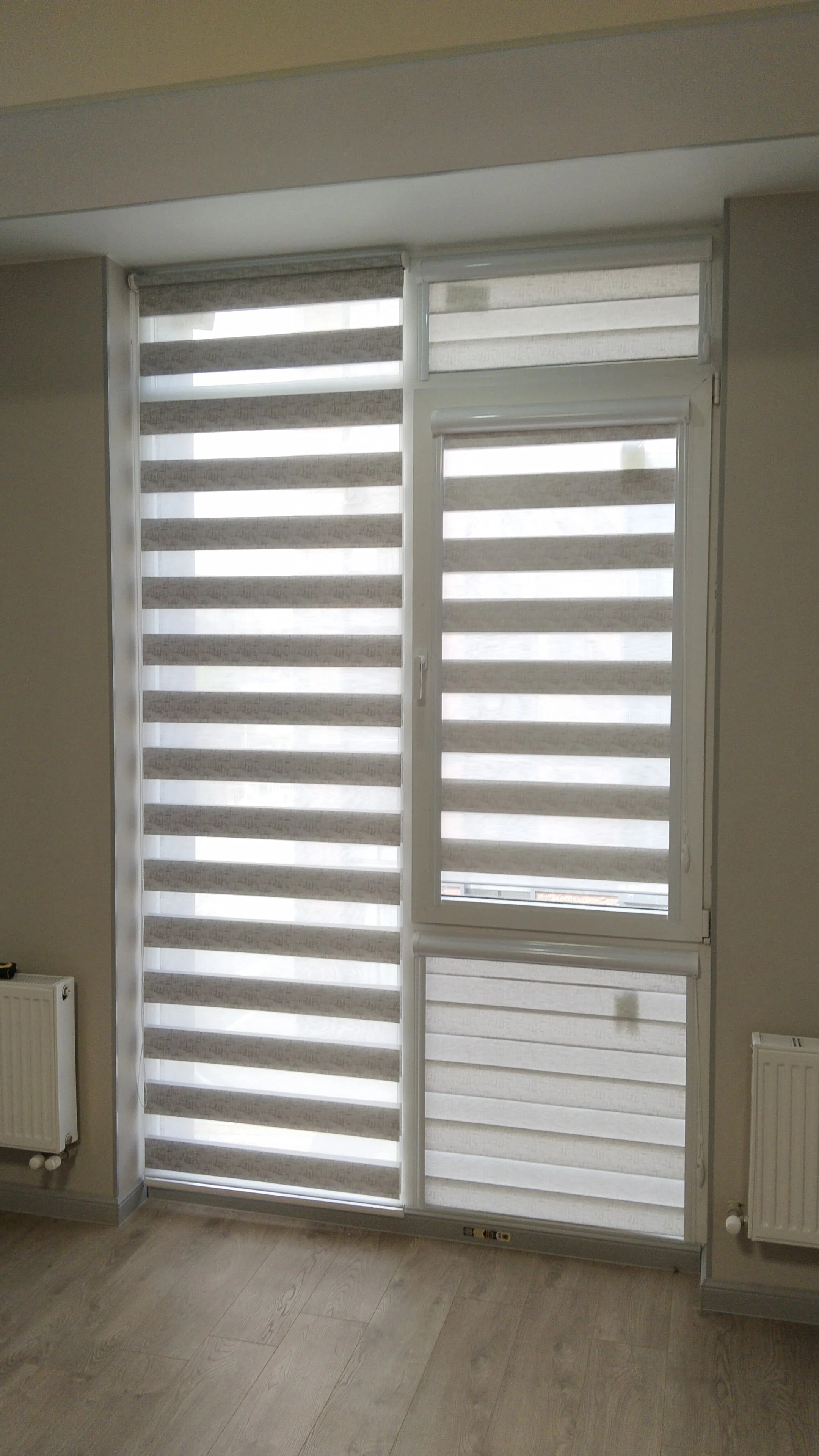 Рулонные шторы зебра день-ночь 8 в Нальчике и КБР на заказ