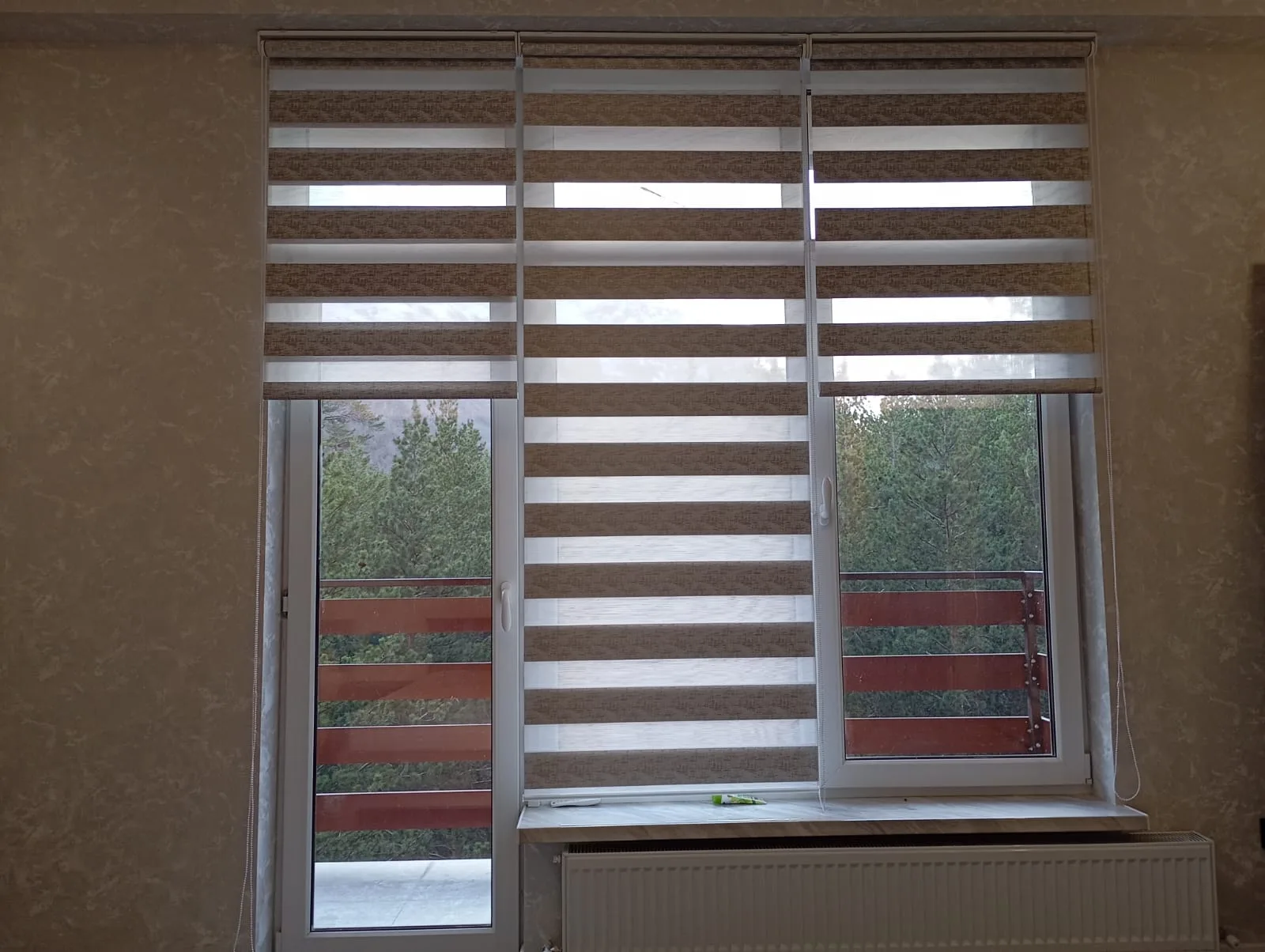 Рулонные шторы зебра день-ночь 10 в Нальчике и КБР на заказ