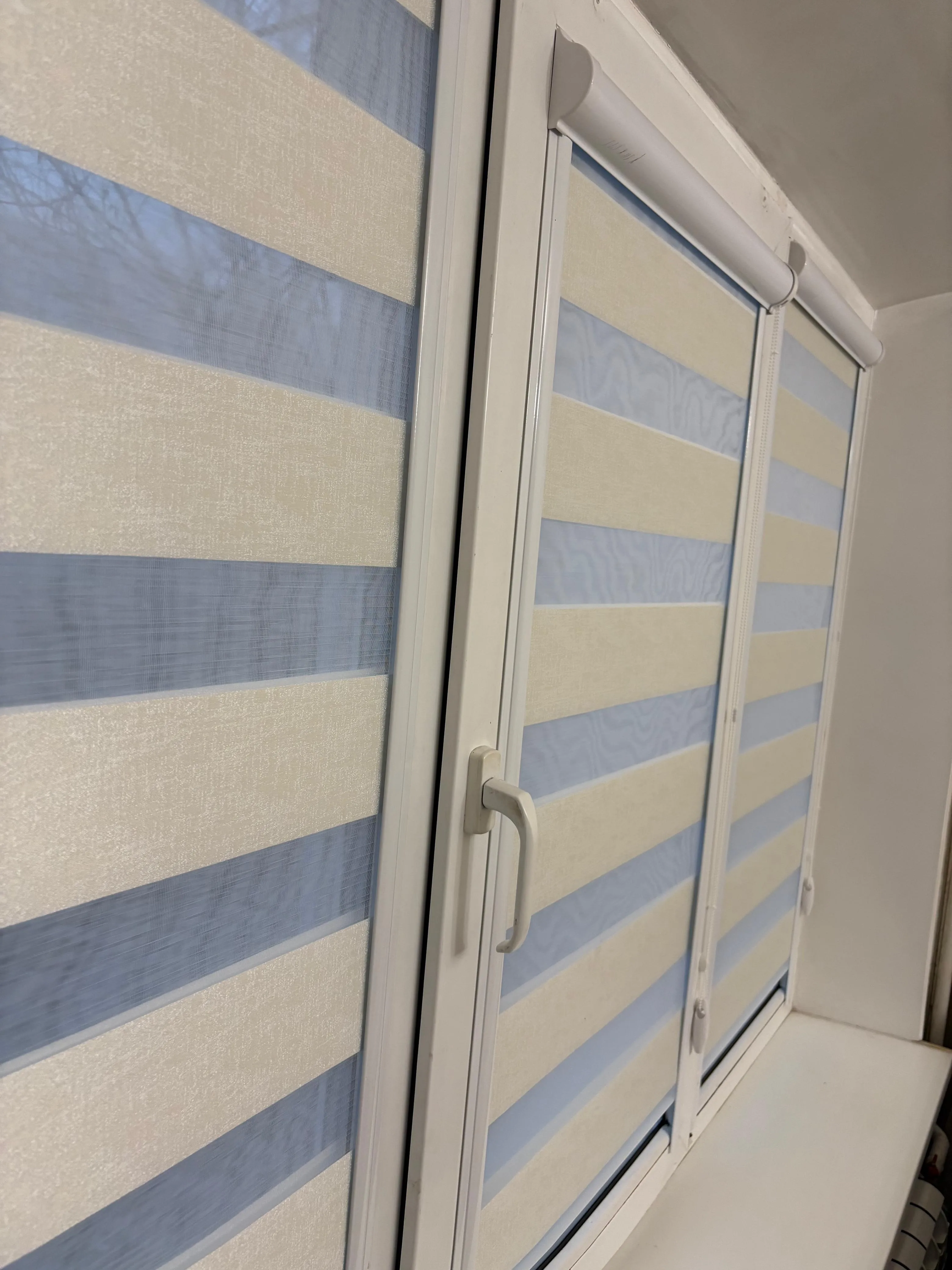 Рулонные шторы зебра день-ночь 86 в Нальчике и КБР на заказ