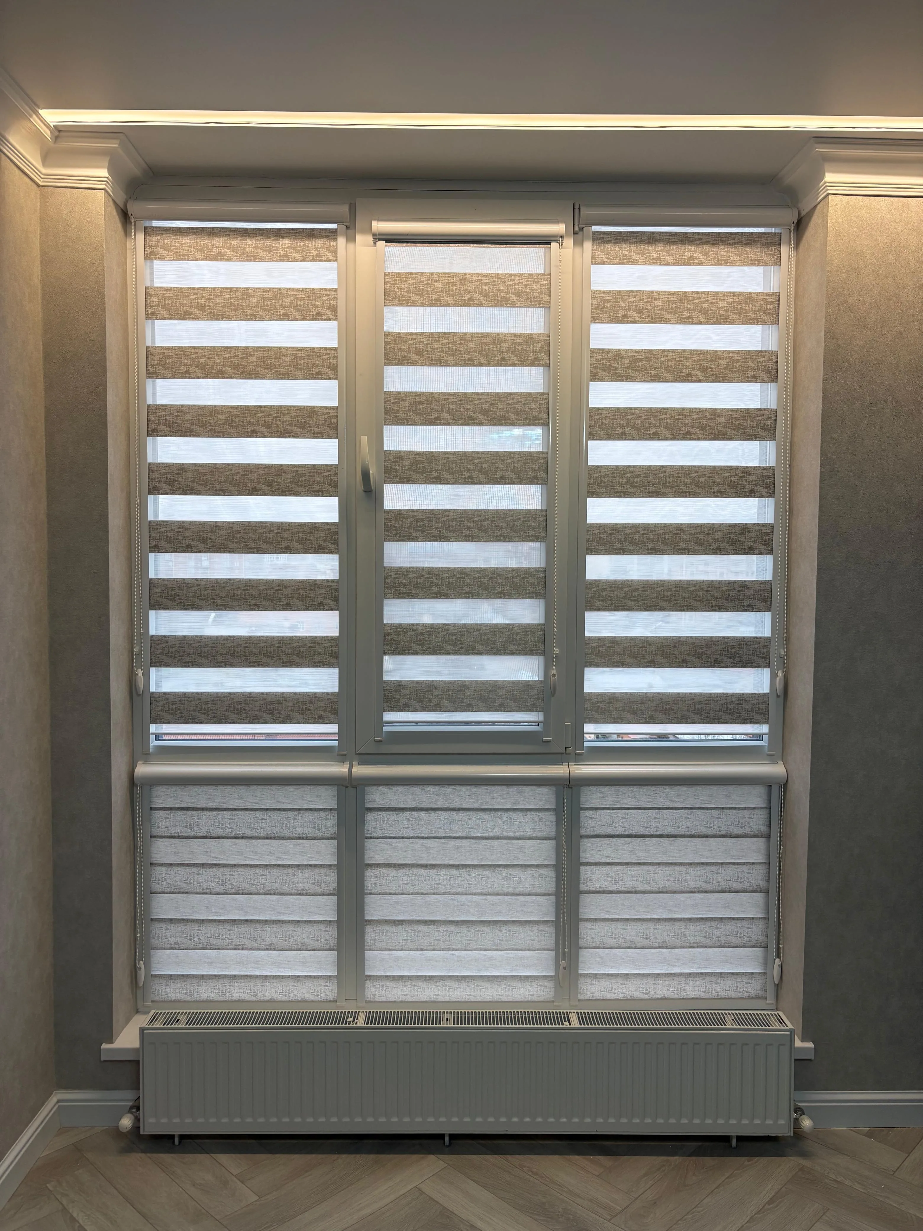 Рулонные шторы зебра день-ночь 88 в Нальчике и КБР на заказ