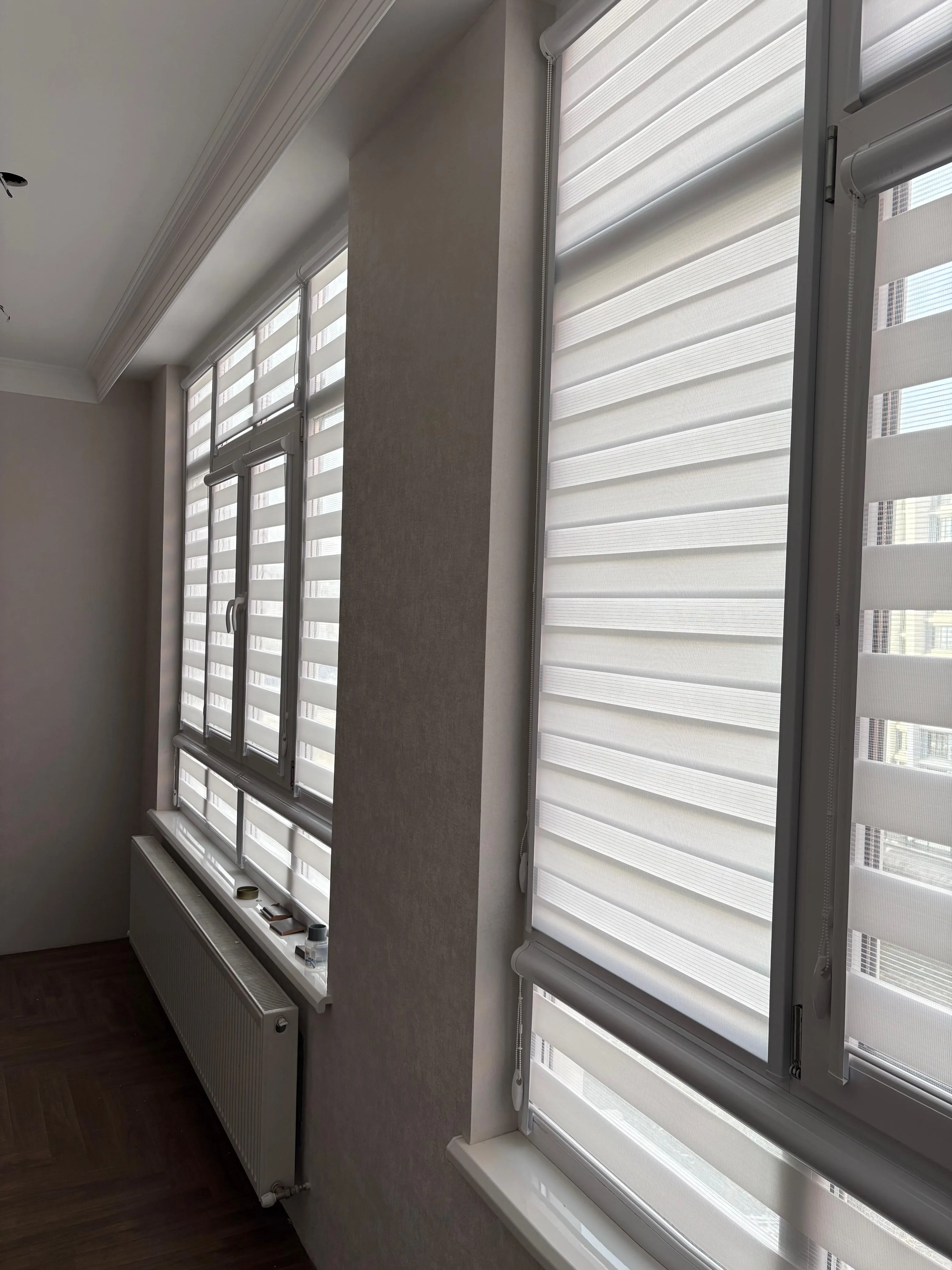 Рулонные шторы зебра день-ночь 97 в Нальчике и КБР на заказ