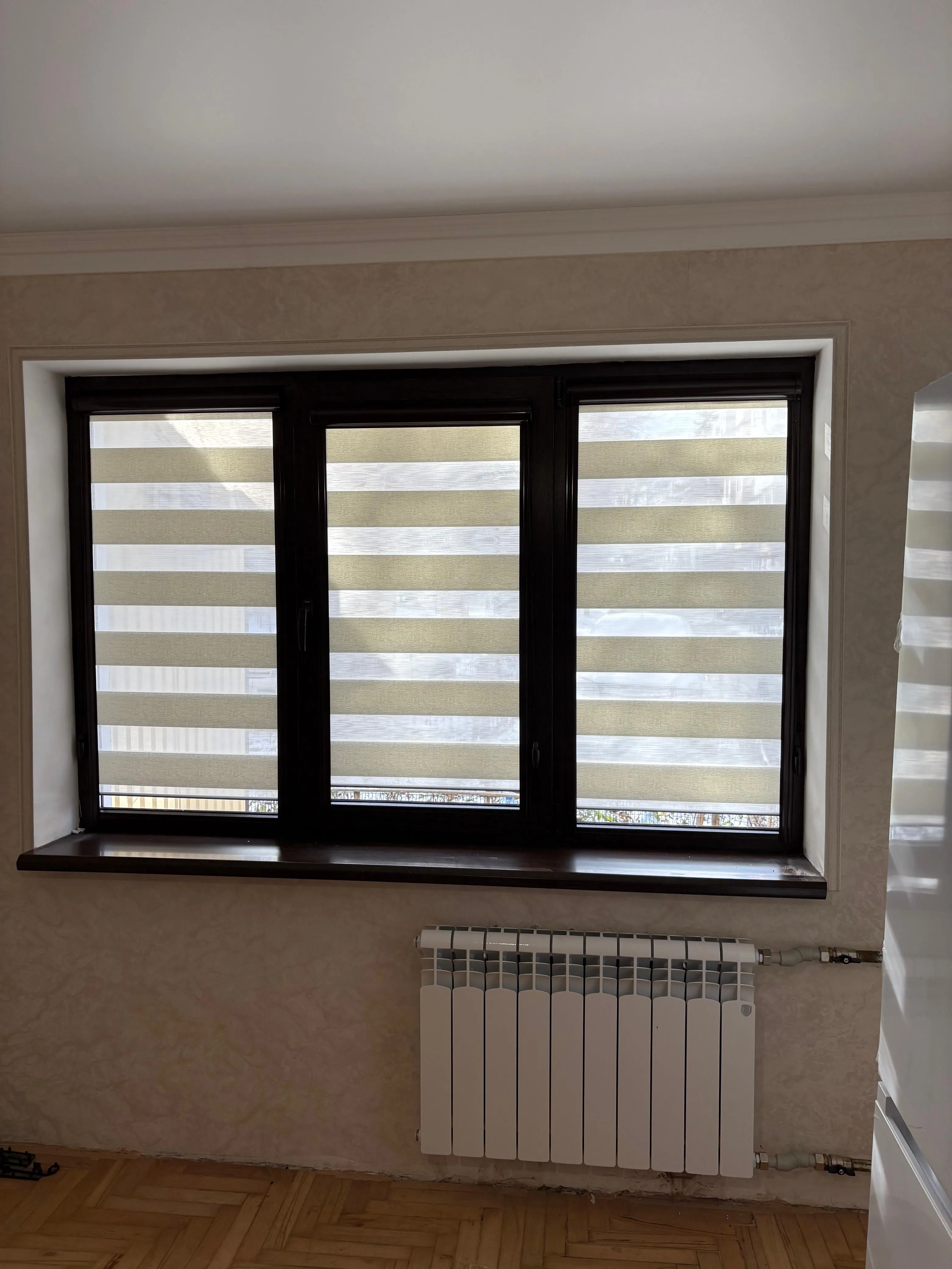 Рулонные шторы зебра день-ночь 101 в Нальчике и КБР на заказ