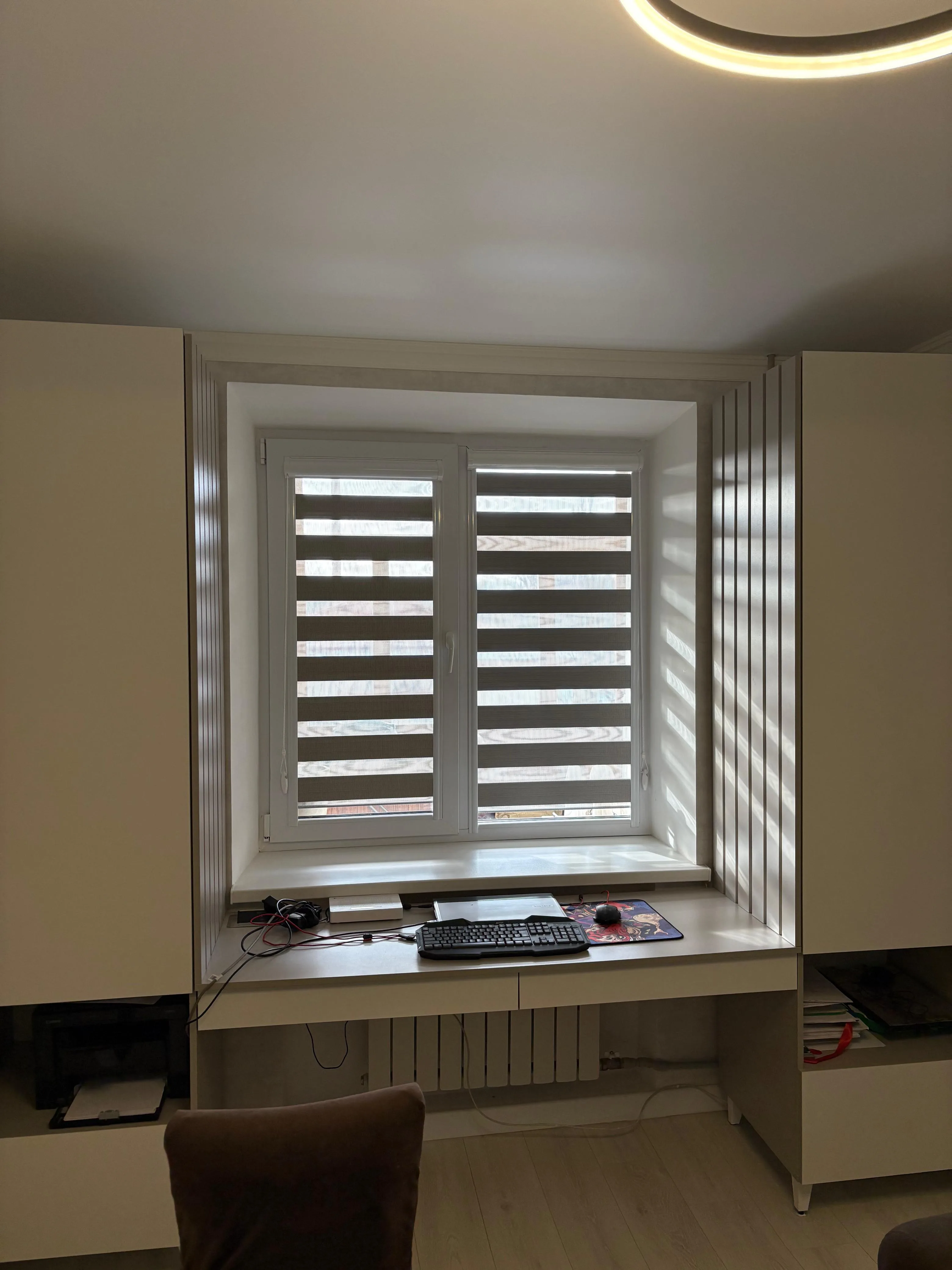 Рулонные шторы зебра день-ночь 108 в Нальчике и КБР на заказ