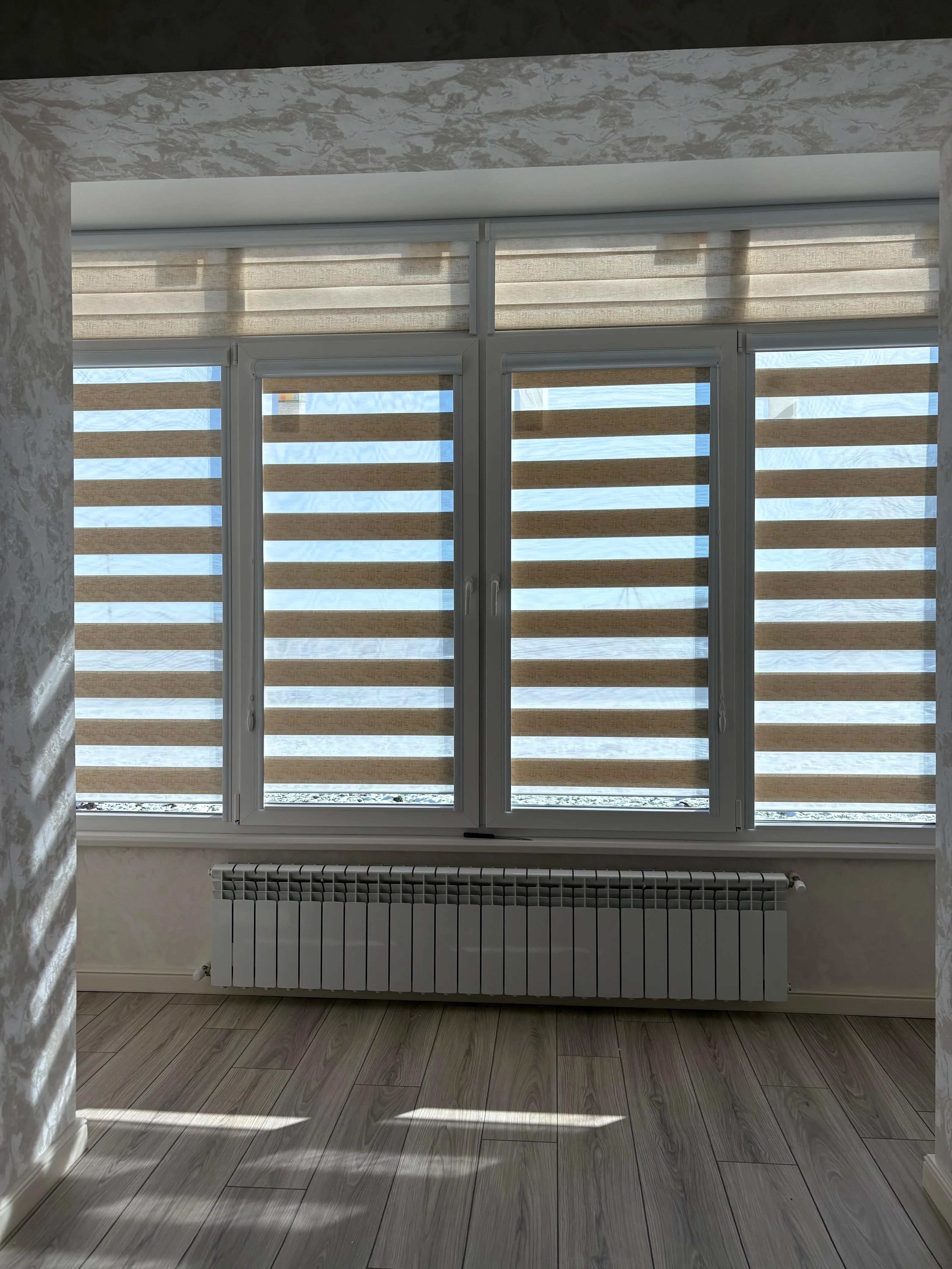 Рулонные шторы зебра день-ночь 120 в Нальчике и КБР на заказ