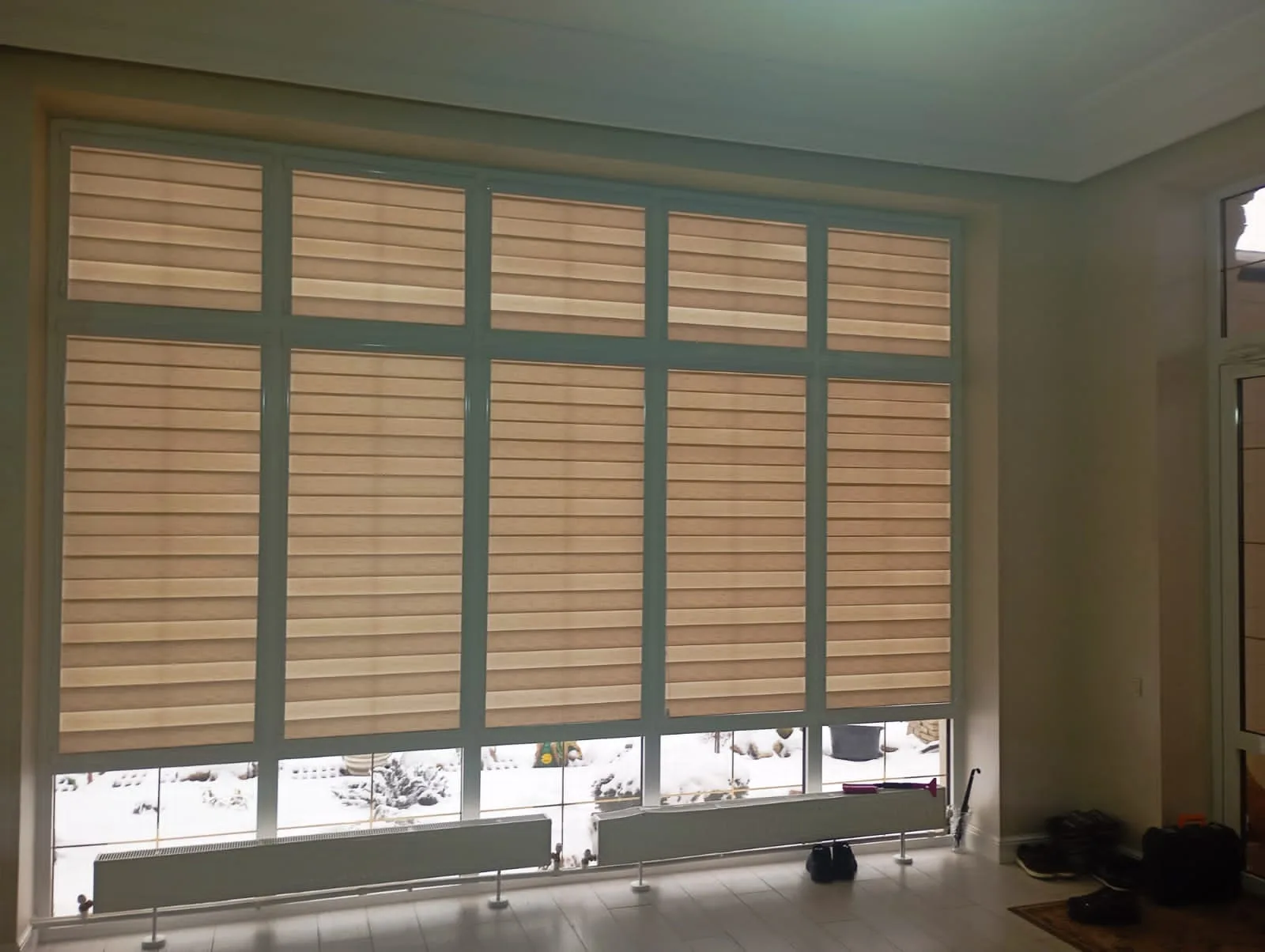 Рулонные шторы зебра день-ночь 126 в Нальчике и КБР на заказ