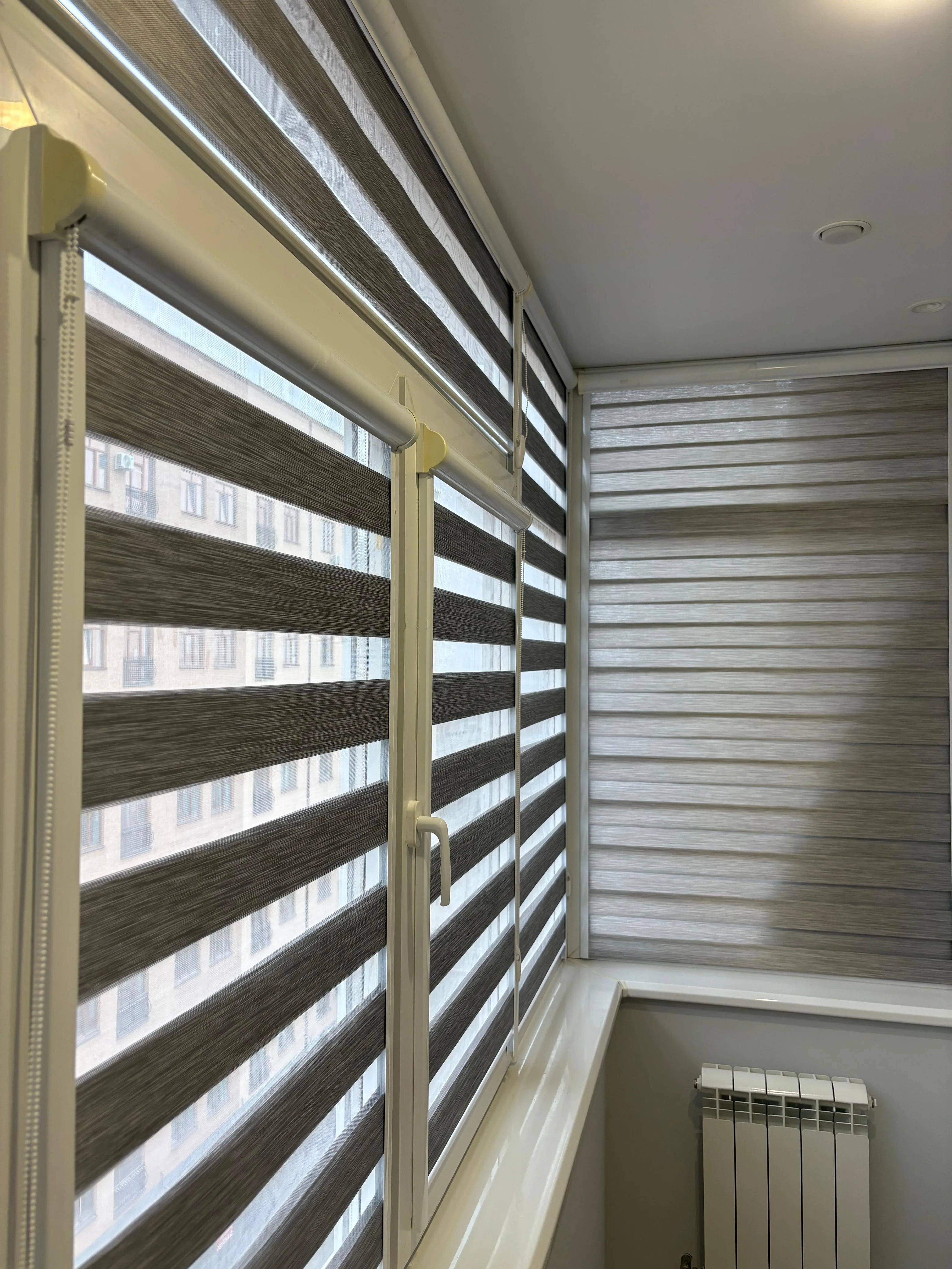 Рулонные шторы зебра день-ночь 138 в Нальчике и КБР на заказ