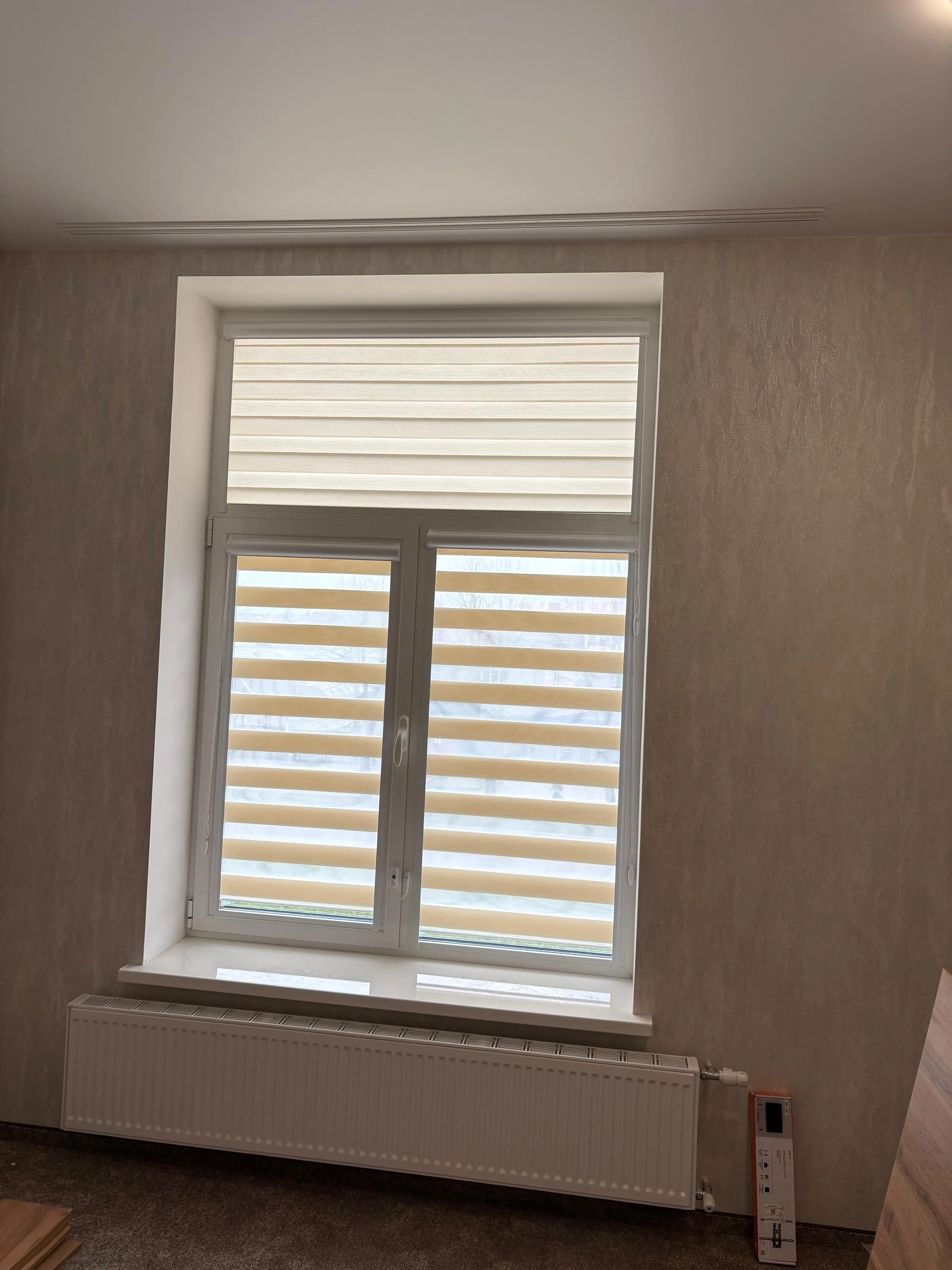 Рулонные шторы зебра день-ночь 151 в Нальчике и КБР на заказ